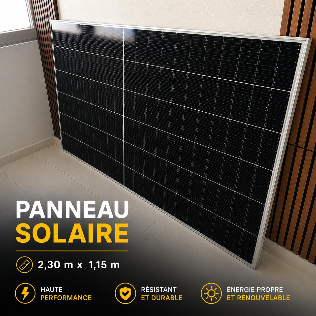 Panneau solaire ETHD-590W Sun Voltaïk Energy