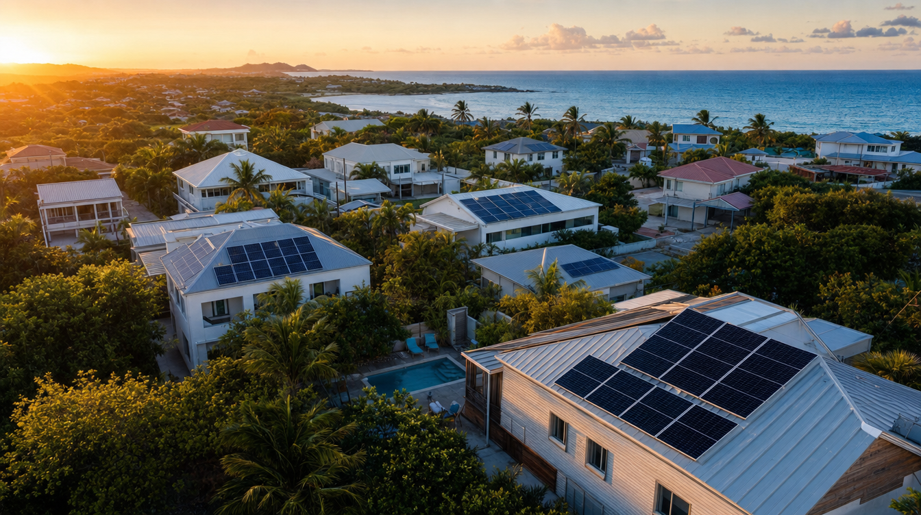 Installation solaire drone
